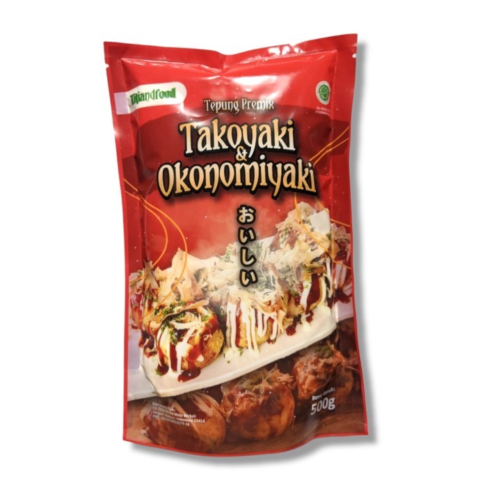 

✨NEW✨ -Tepung Premix Takoyaki Dan Okonomiyaki Titiandfood 500gr