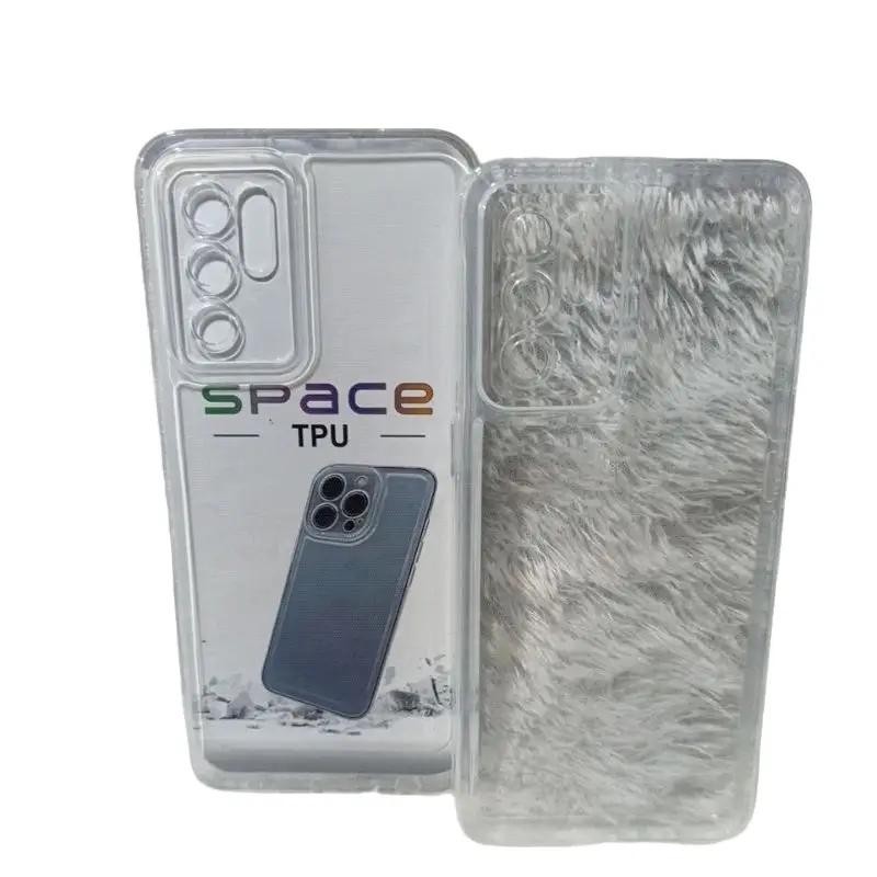 Hadcase Space Original Cocok Untuk HP Oppo RENO 6 4G/5G Silikon Bening Pelindung Handphone