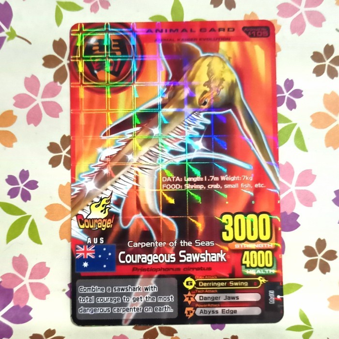 animal kaiser normal courageous sawshark evo 1