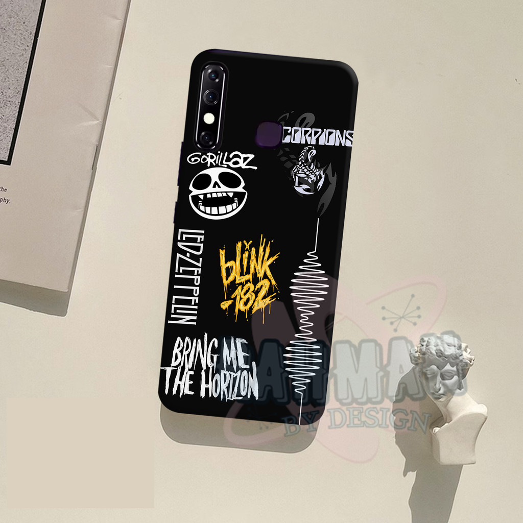 Case Infinix Hot 8 Pelindung Belakang Handphone Softcase Macaron Pro Kamera Silicone Lentur