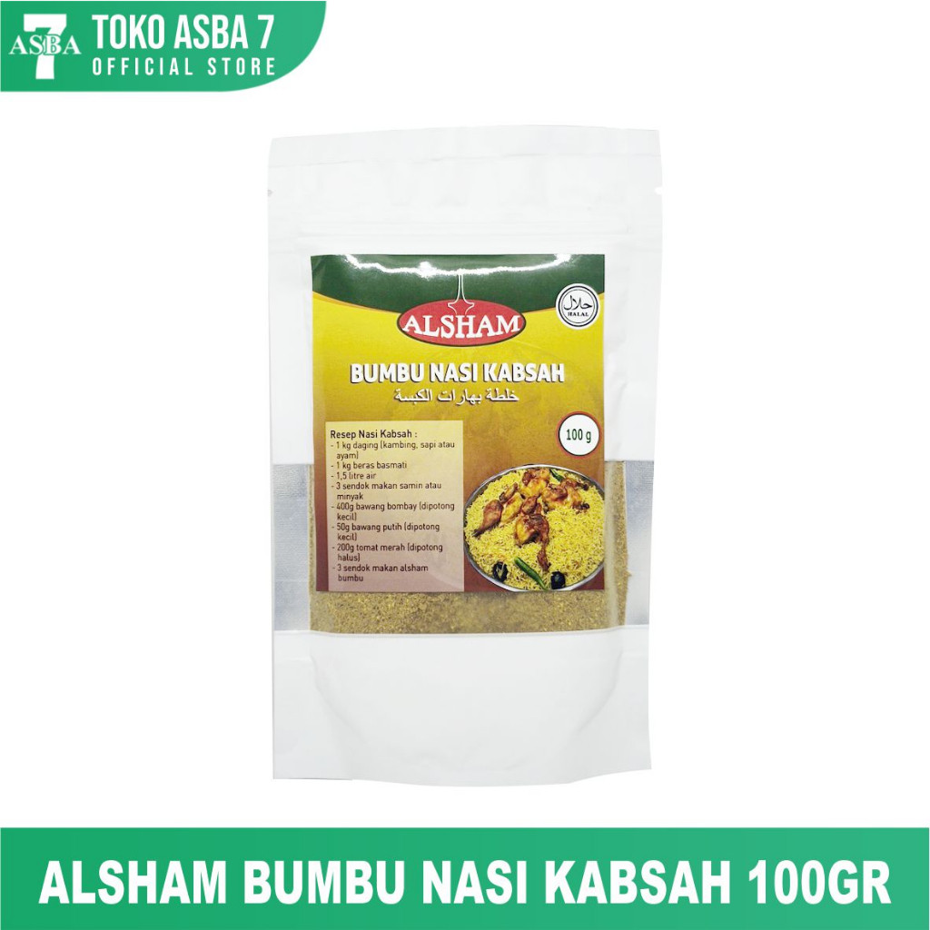 

ALSHAM BUMBU NASI KABSAH 100GR