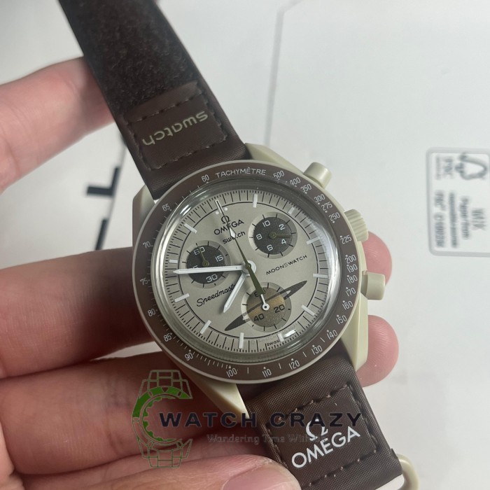 ✨Q.LnS✨ - TERBARU WCOMEGASWATCH OM3GA SWATCH OMG MISSION TO SATURNUS JAM TANGAN 1:1