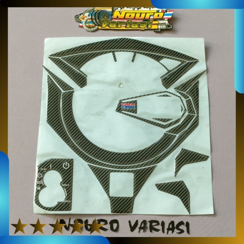 Emblem Spidometer Beat deluxe 2020 - 2024 timbul berkualitas Lightnaziashop