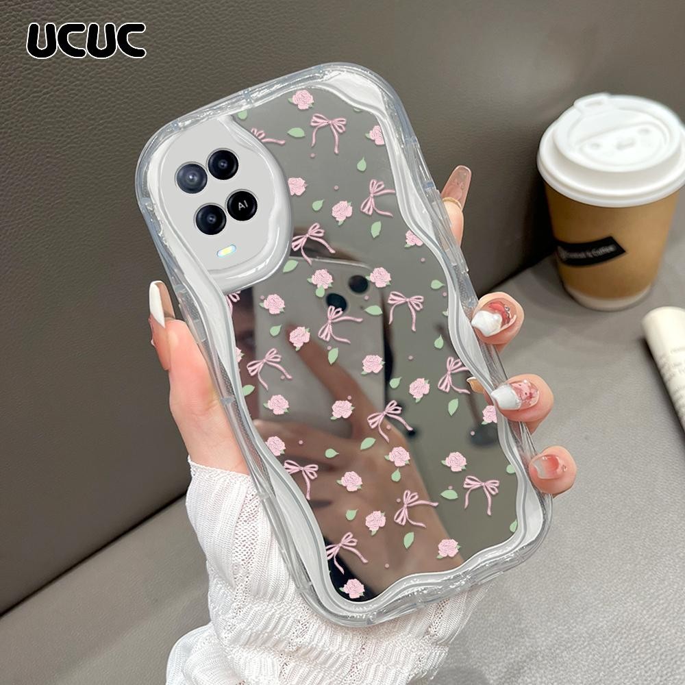 UCUC OPPO A54 2021 Untuk Phone Case Casing Hp Softcase Kesing 5120 JZ Makeup Mirror Makeup Mirror