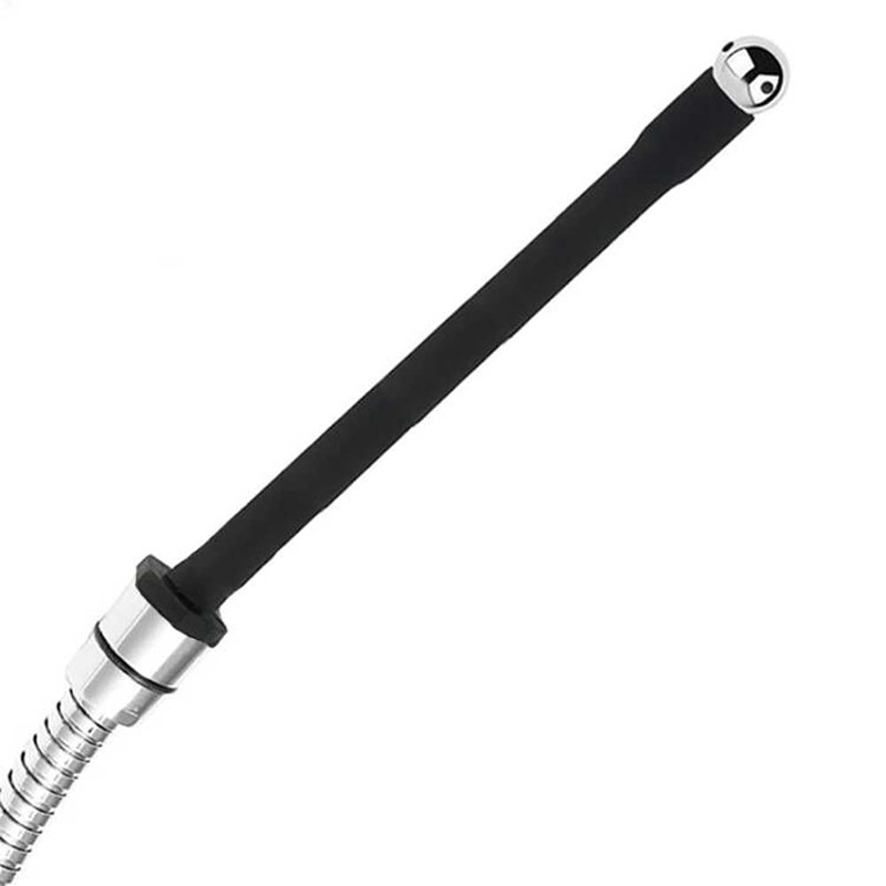 25-50CM Long Bidet Douche Silicone Enema Syringe Anal Shower Cleaning Head Anal Beads Nozzle Tip Fau