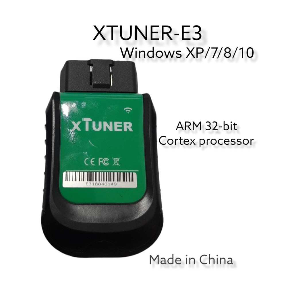 XTuner E3 OBD 2 Diagnostic Tool Full System Auto Scanner ARM 32 Ready