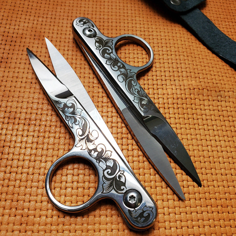 

Mack Walker Stainless Steel Yarn Shears Cutting Sewing Scissors Cross Stitch Scissors Embroidery Scissor U Thread Scissor