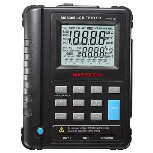 MS5308 Portable Handheld AutoRange LCR LCD Meter 100Khz