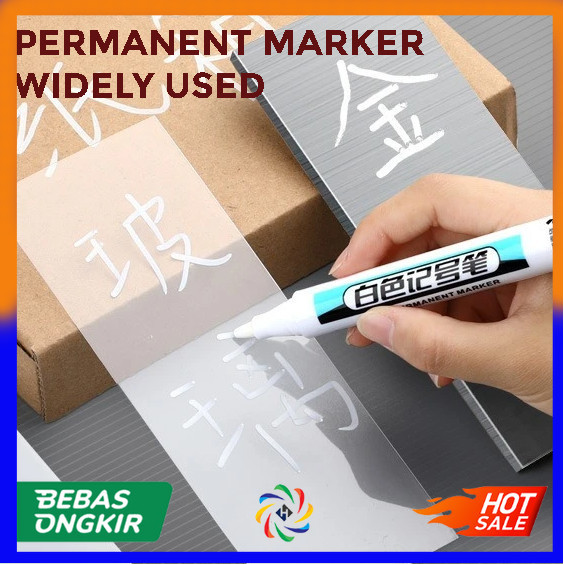 

Spidol Permanen Waterproof Quick Dry Oily Marker 2.5mm