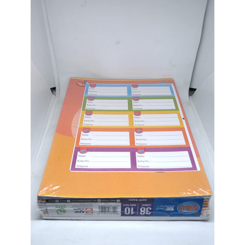 

Buku sidu 38 lembar perpak