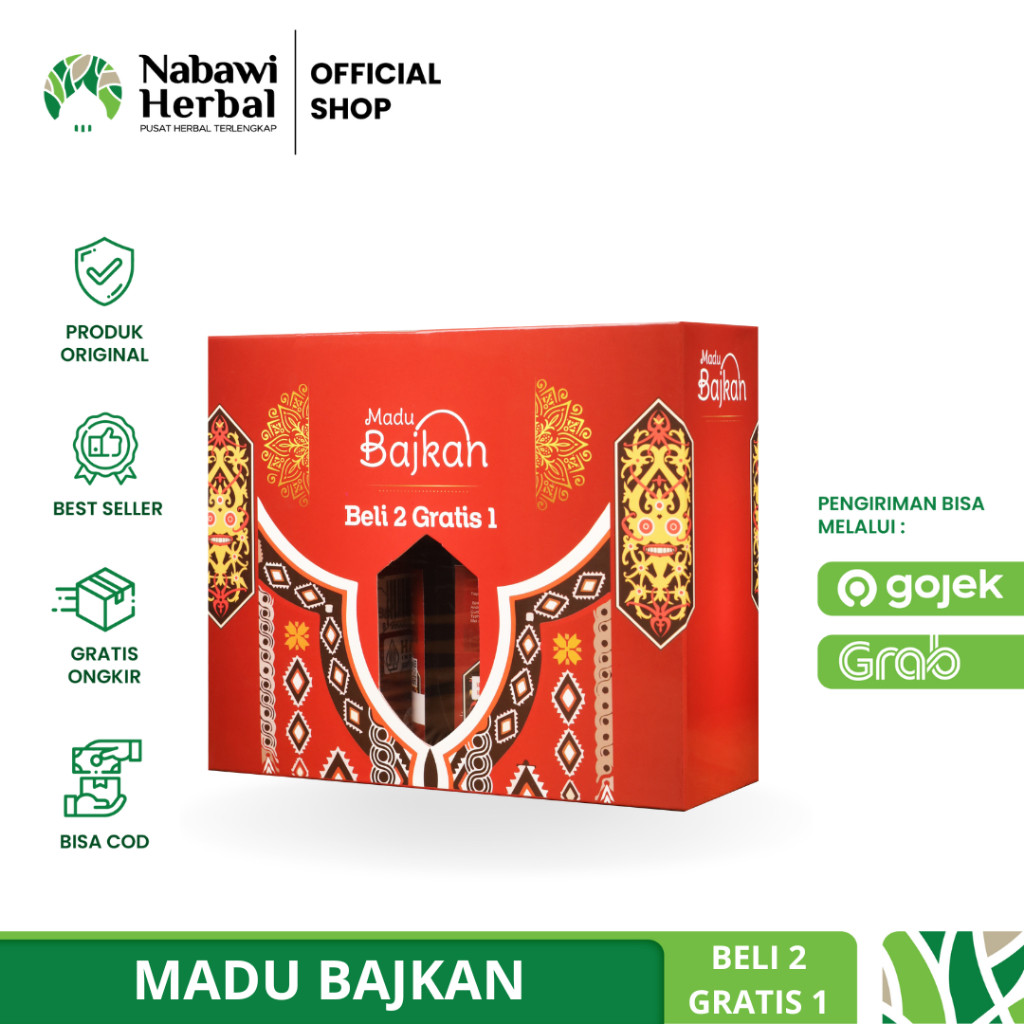 

MADU BAJKAN - BAJAKAH BORNEO GOLD - Membantu Lawan Kanker 250gr S1Y