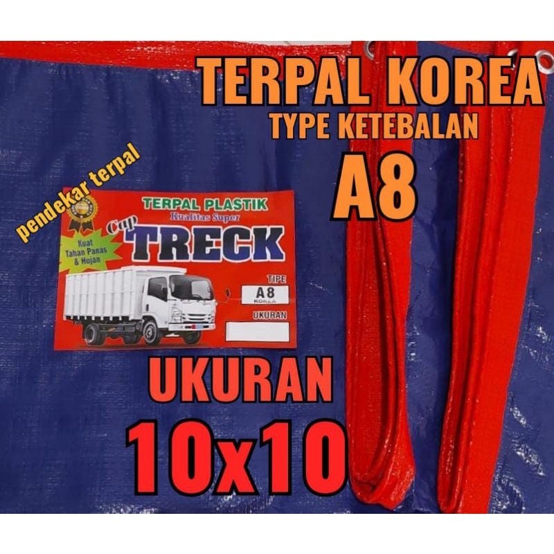 DISTRIBUTOR terpal Terpal Korea A8 ukuran 10x10 meter
