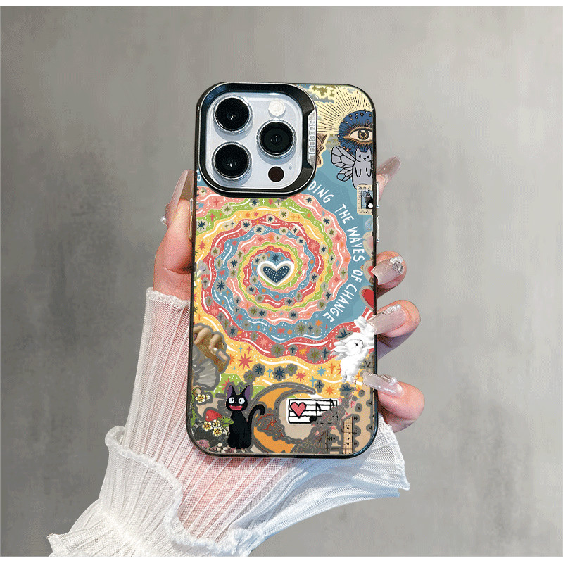 Case Aesthetic Black Hp Casing Oppo A31 A11 F17PRO A15 A93A94A36A76K10A96A98F23 A38A3SA5A12EA33A54 A