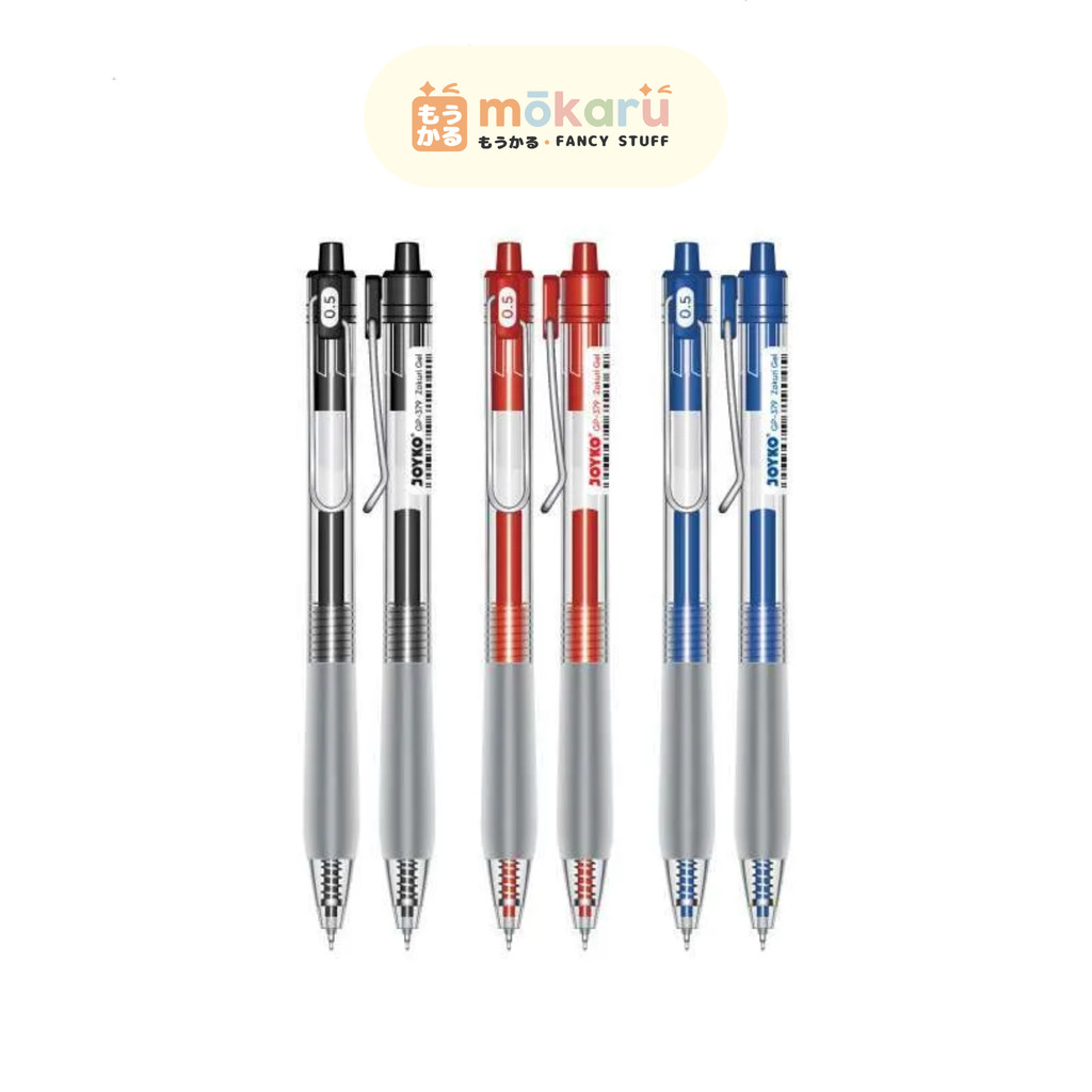 

Joyko Gel Pen GP-379 Zokuri Pena Gel 0.5mm Pulpen Gel Metal Clip