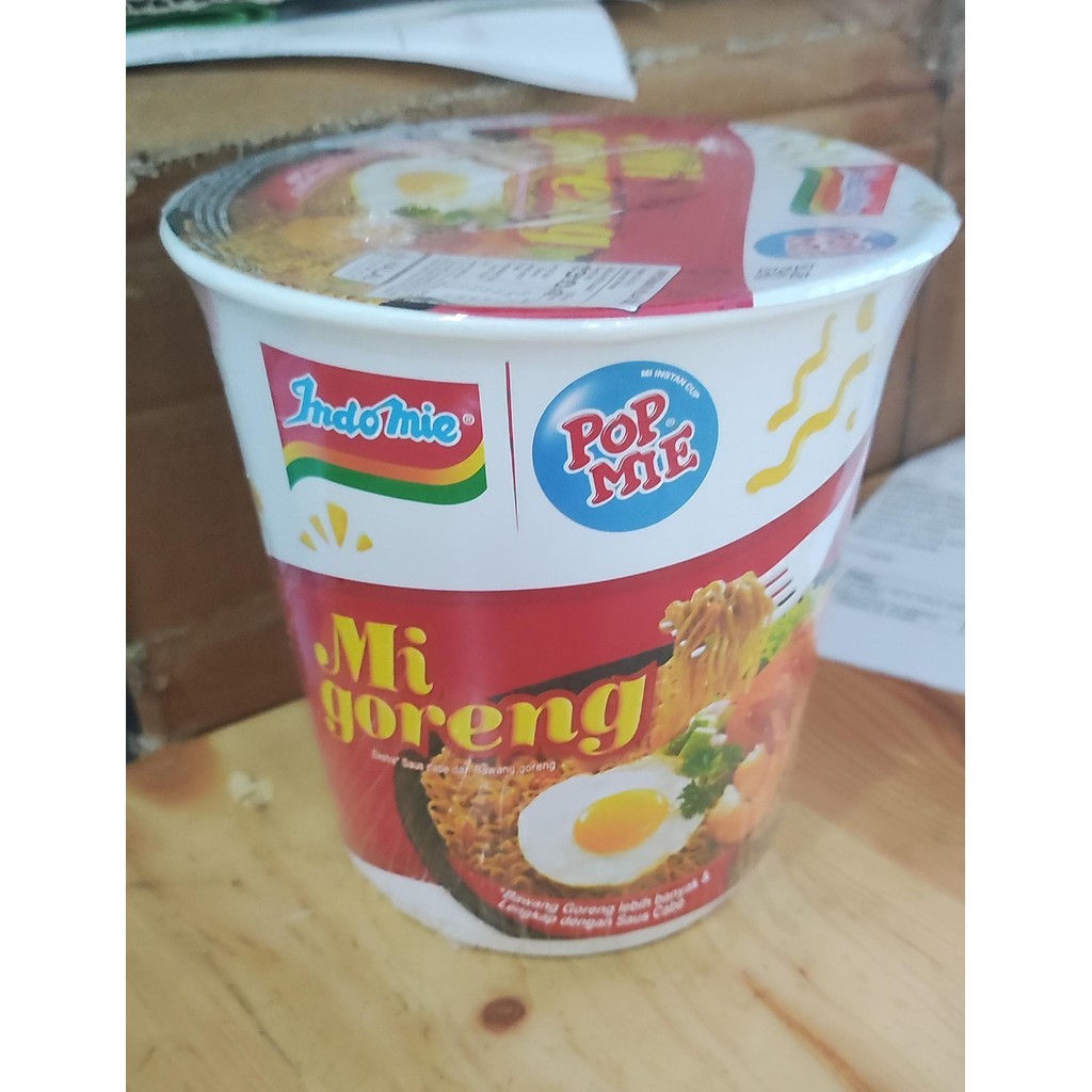 

Pop Mie Goreng Rasa Indomie Goreng 80 gr PCS