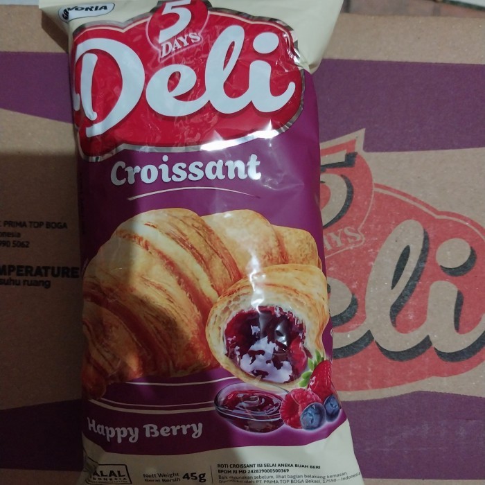 

5 DAYS Deli Croissant (Happy Berry) 45g