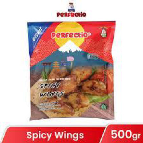 

Perfectio Spicy Wings 250gr - 500gr Sayap Ayam Berbumbu