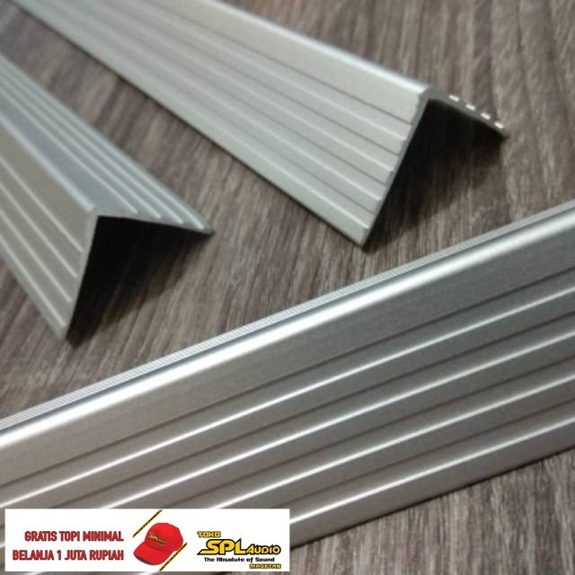 siku alumunium lis L hardcase alumunium panjang 3meter import