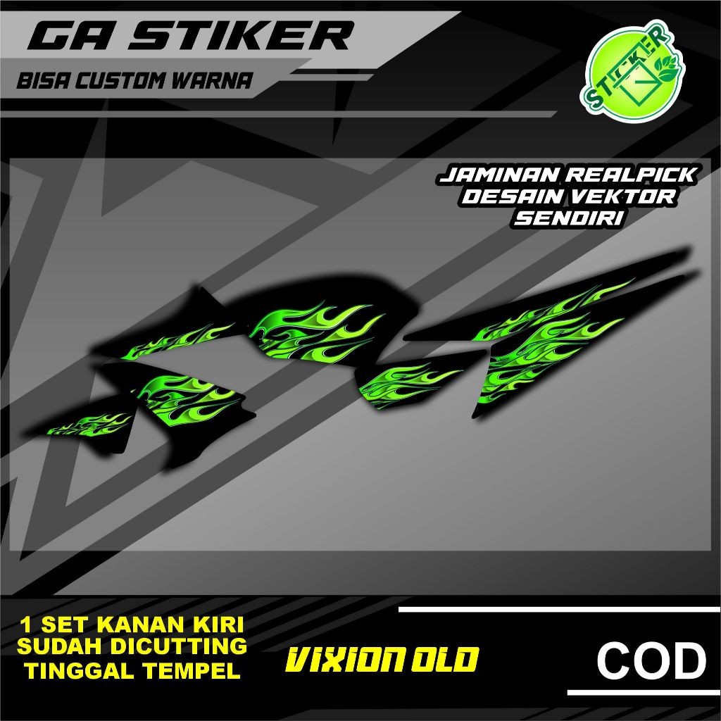 STRIPPING MOTOR KEREN YAMAHA VIXION OLD API LIVERY SS R SUDAH DI CUTTING TINGGAL TEMPEL