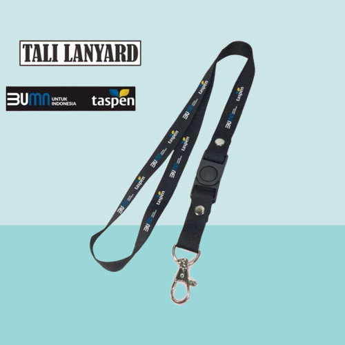 TALI LANYARD BUMN TASPEN LOGO - TALI ID CARD TASPEN BUMN GANTUNGAN HP GANTUNGAN KUNCI GANTUNGAN FLAS