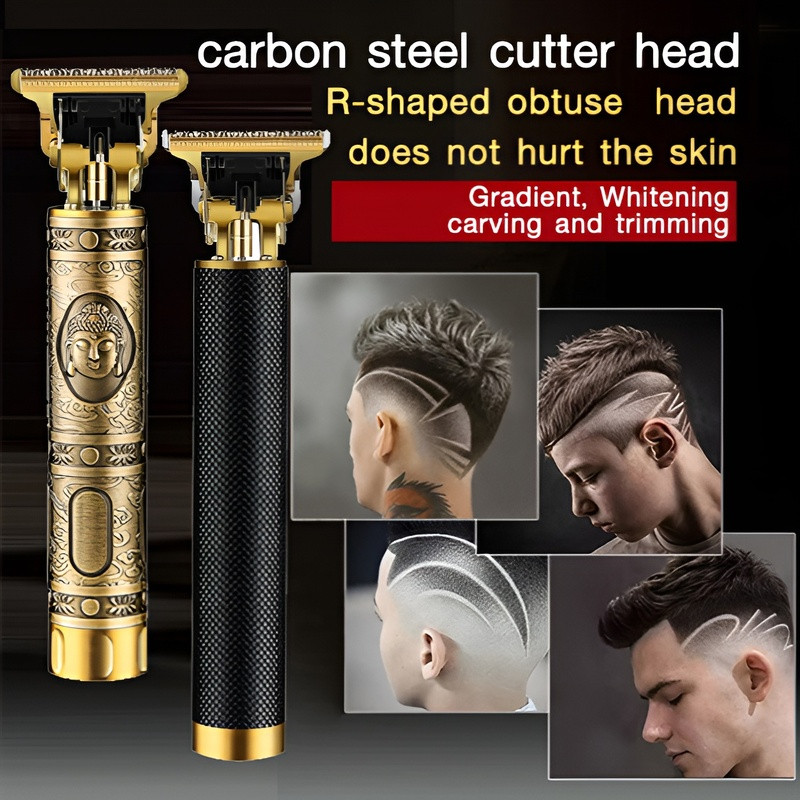 Vintage Hairdresser Converted Usb Rechargeable Hair Clipper with Specialized Razor