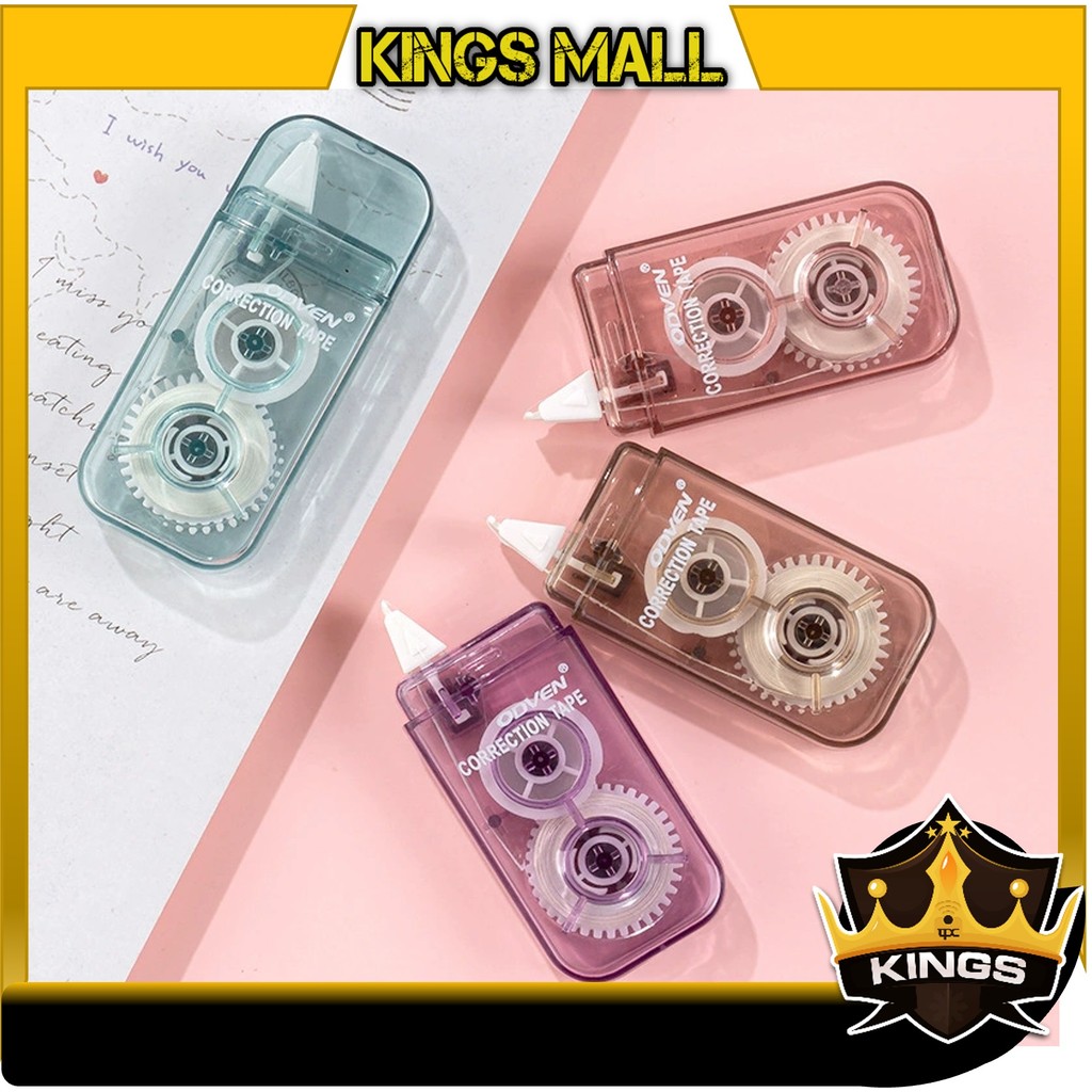 

KINGS - S6609 Koreksi Tulis Tanpa Noda / Tipe-X Warna Soft 3M