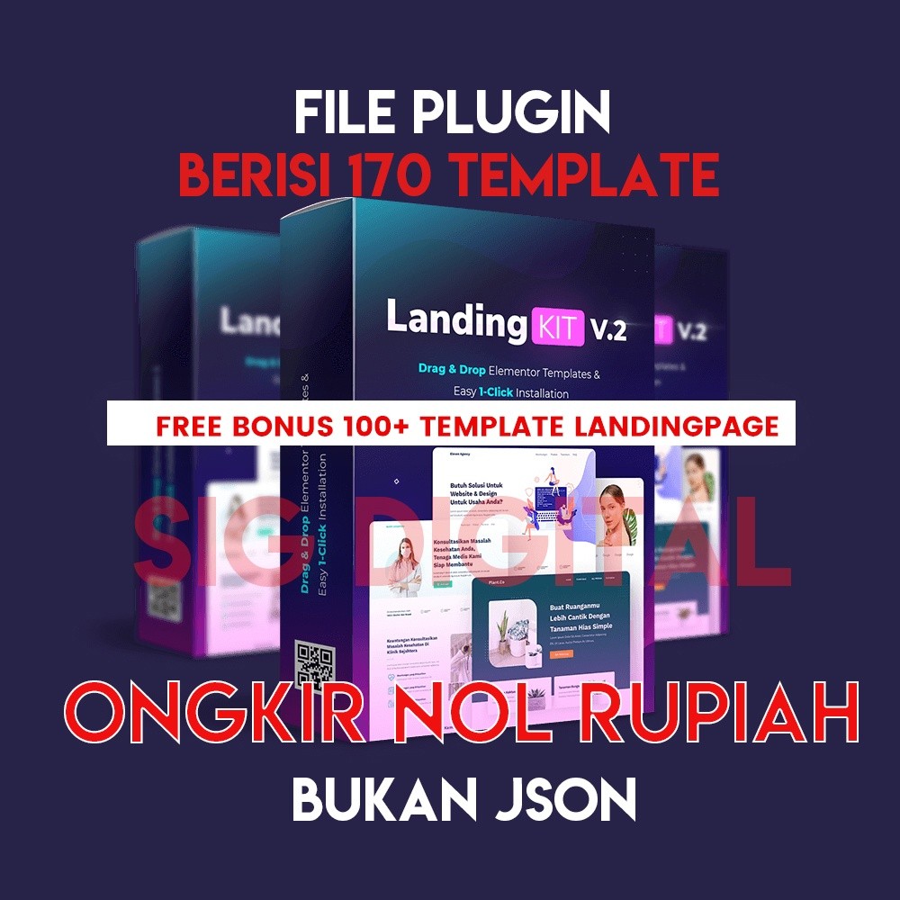 PLUGIN LANDINGKIT ELEMETOR V2.0 LISENSI ORIGINAL | PLUGIN WORDPRESS LANDINGKIT