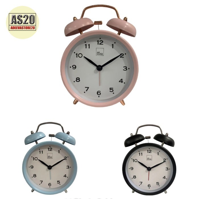 Jam Weker Alarm Arthome Jam Meja Original Ace