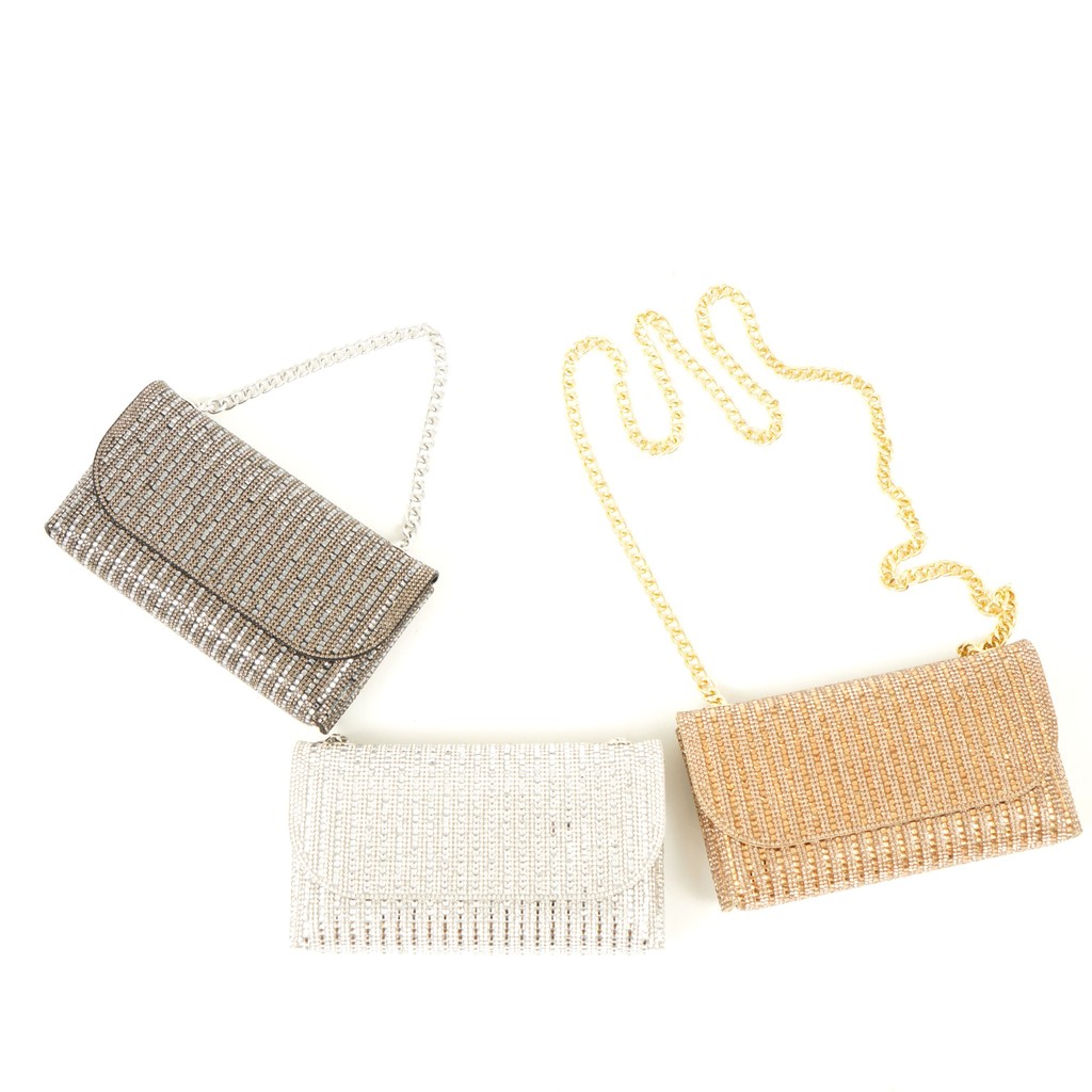 White Mode Eshaal Clutch Bag - Tas Pesta Wanita