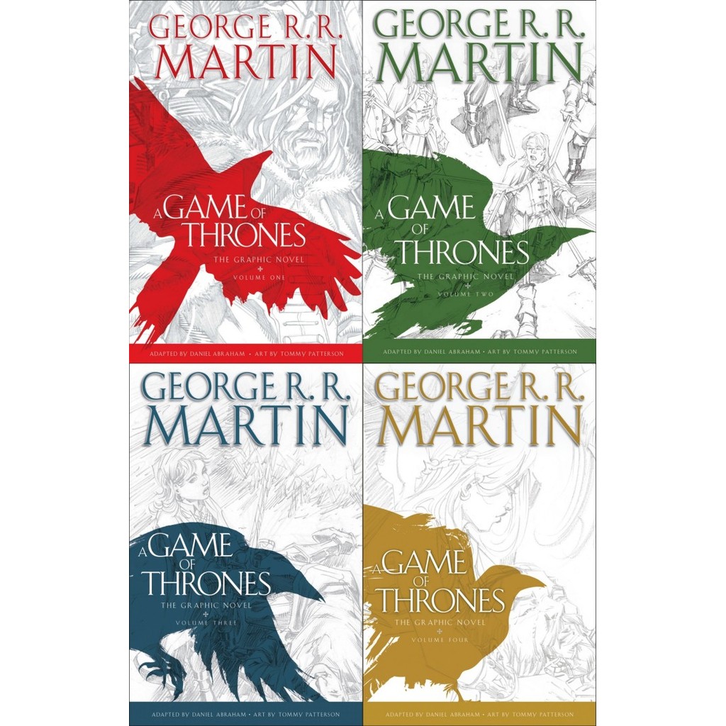 Komik D SET LENGKAP - A Game of Thrones - The Graphic Novel Volume 01 - Volume 04
