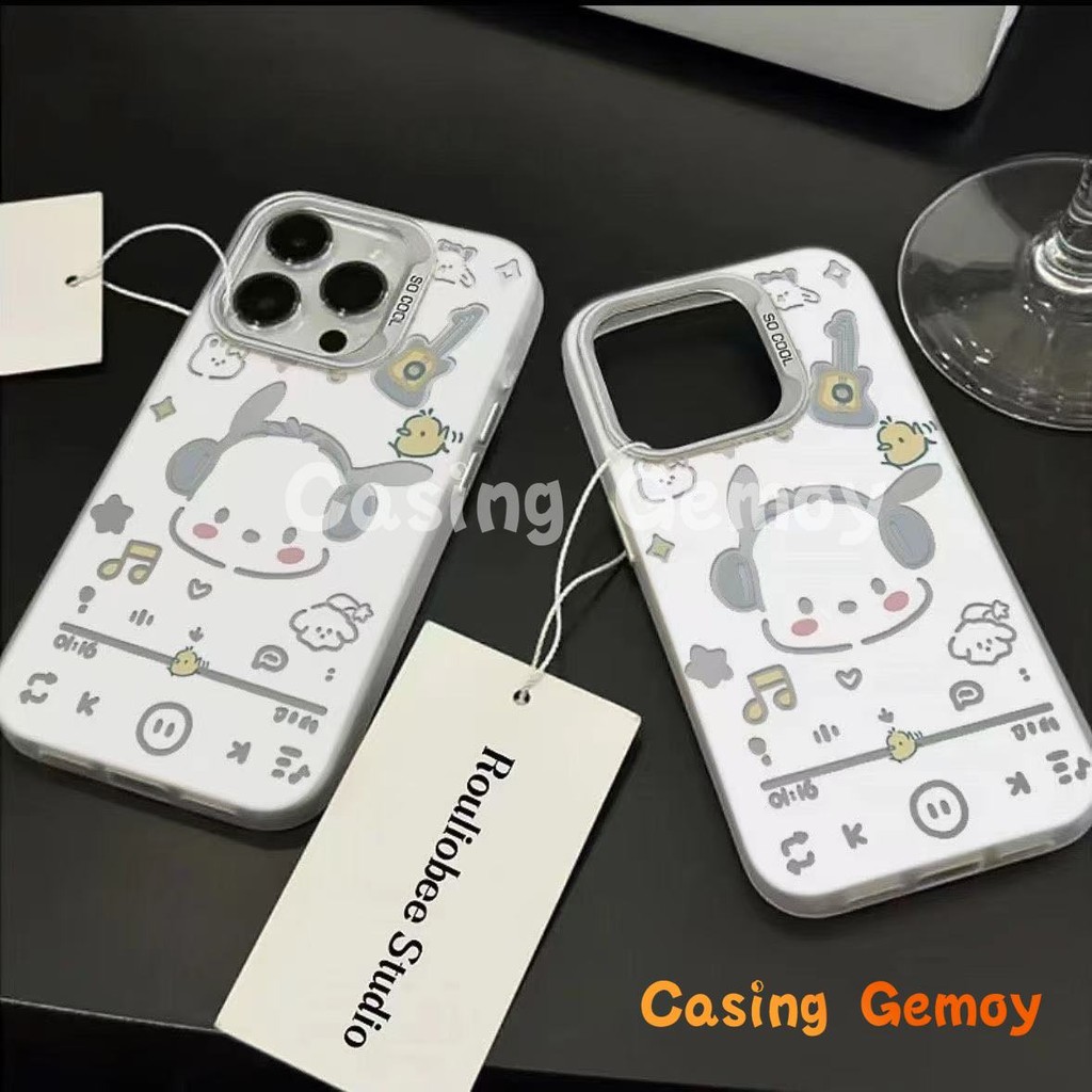 Kucing Dan Anjing Dengan Headset Compatible For XIAOMI;RedMi Casing Ponsel,9A 12C 10C 9T 10,NFC 9i 9