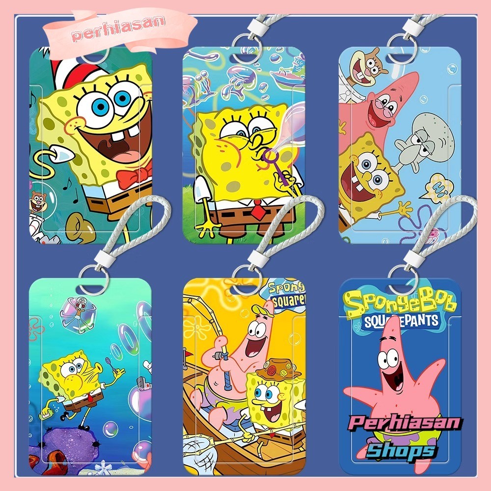 

【Diskon Lebaran】ID CARD HOLDER MOTIF KAWAII TEMPAT KARTU PHOTOCARD PHOTO CARD Dilengkapi Dengan Tali Tangan Berkualitas Tinggi Mendukung Diskon Untuk Pembelian Grosir,Kehidupan Ceria SpongeBob SquarePants