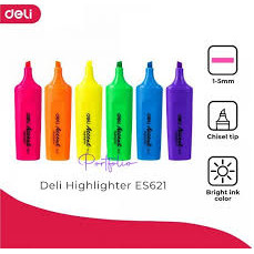 

Stabilo kuning deli/Highlighter deli yellow