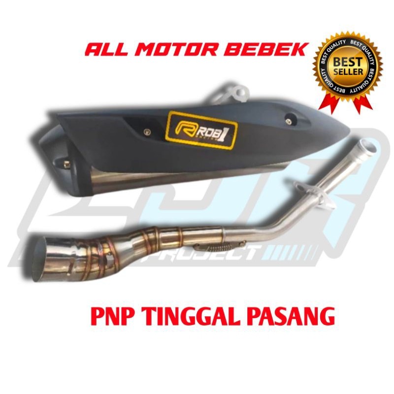 #1 KNALPOT ROB1 GRAND VEGA JUPITER SUPRA REVO C70 BLADE rob 1 kalem