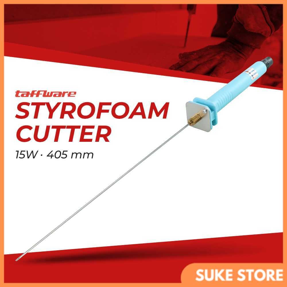 

Taffware Pemotong Busa Polystyrene Styrofoam Cutter 15W 405mm - CT25