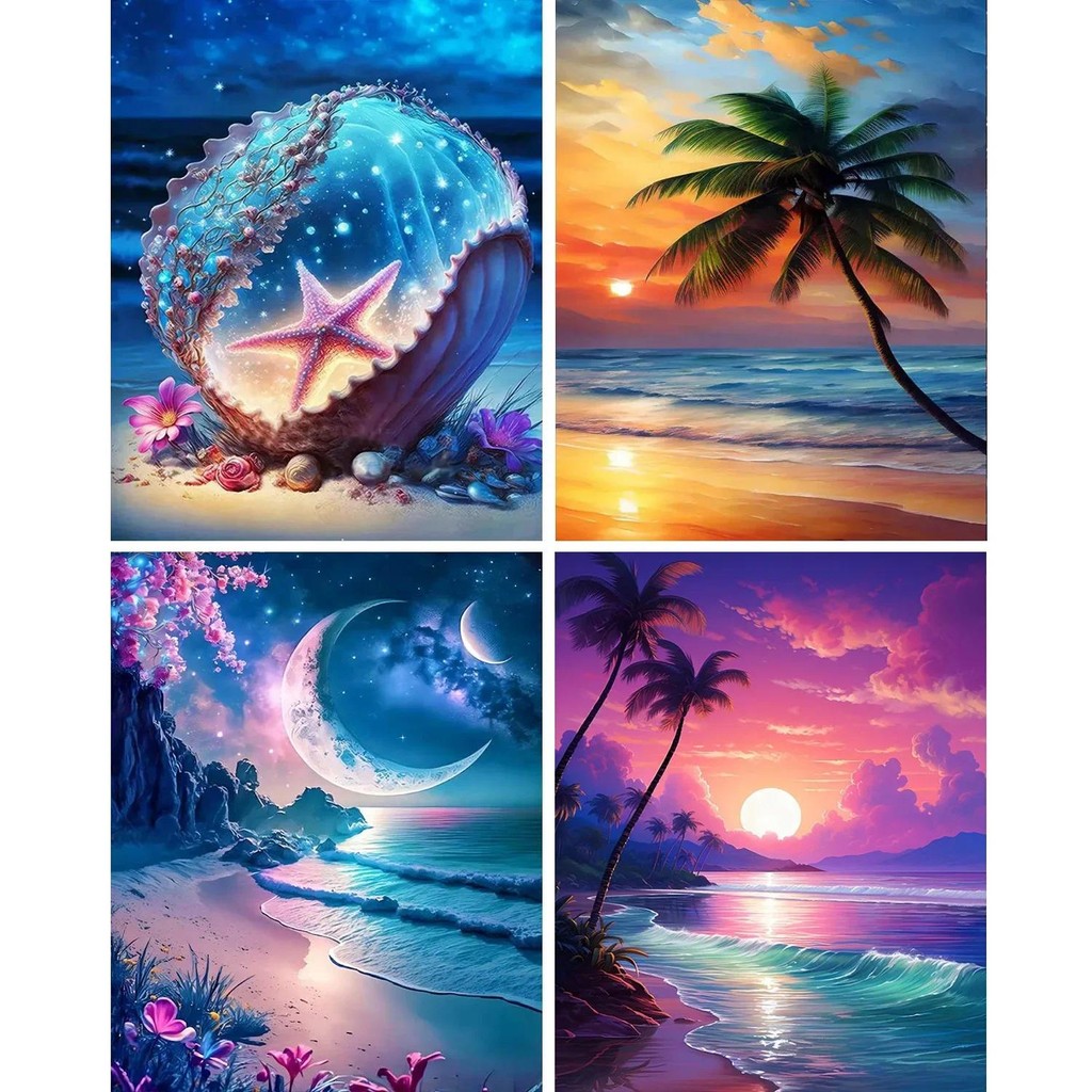 

1pc Paint by Numbers Kit for Adults Beginner on Canvas, Painting Kits for Adults, DIY Hobbies for Women, Frameelss