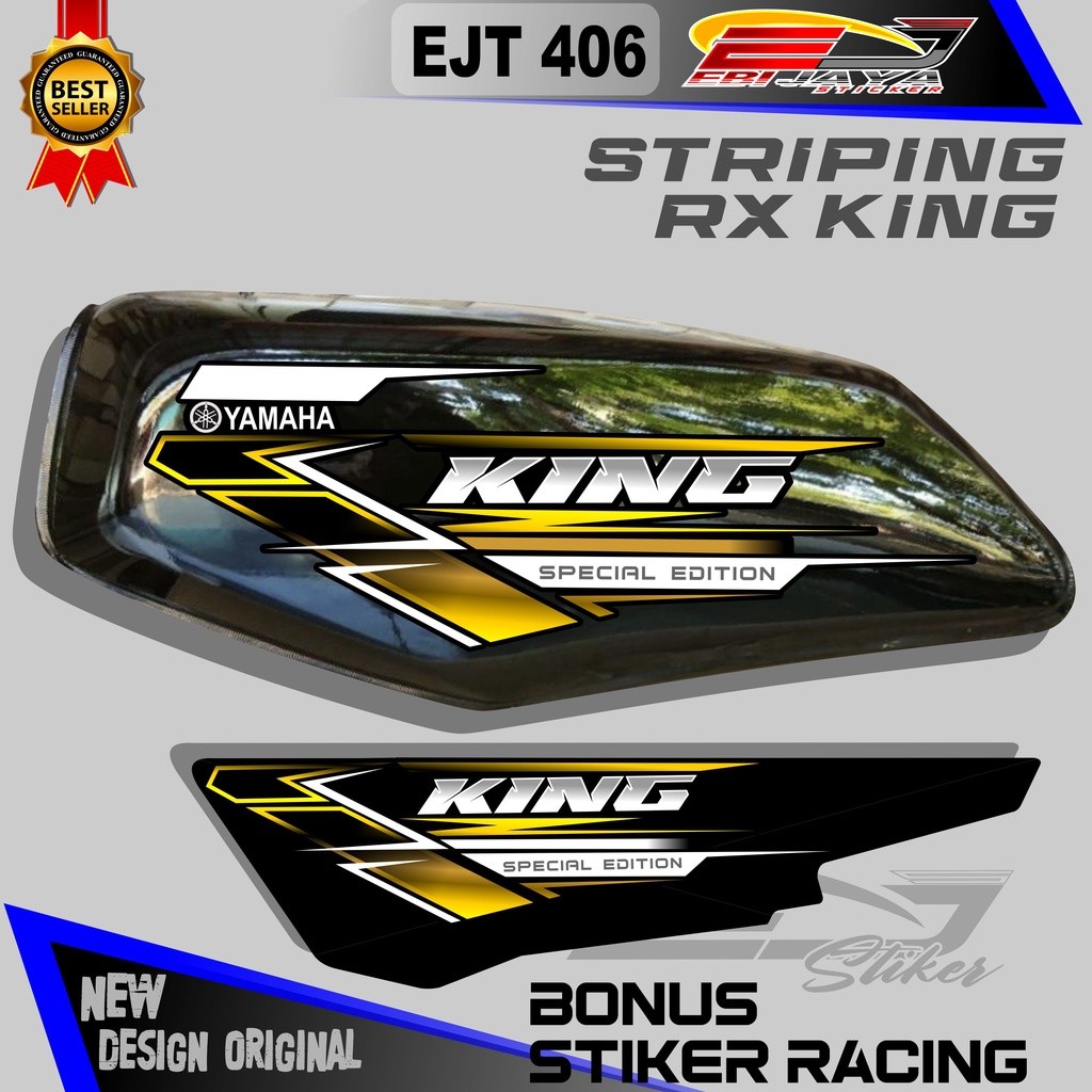 STIKER STRIPING RX KING RX SPESIAL KING COBRA STIKER LIS BODY MOTOR STIKER MOTOR RX