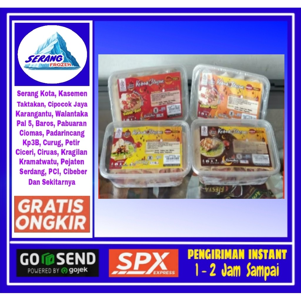 

Kebab Mini, isi 10 pcs, Original, keju, Babeque, Pedas, Serang Frozen