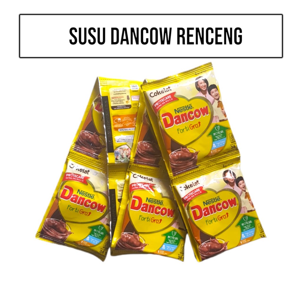 

1 Renceng Susu Bubuk Dancow isi 10 Sachet