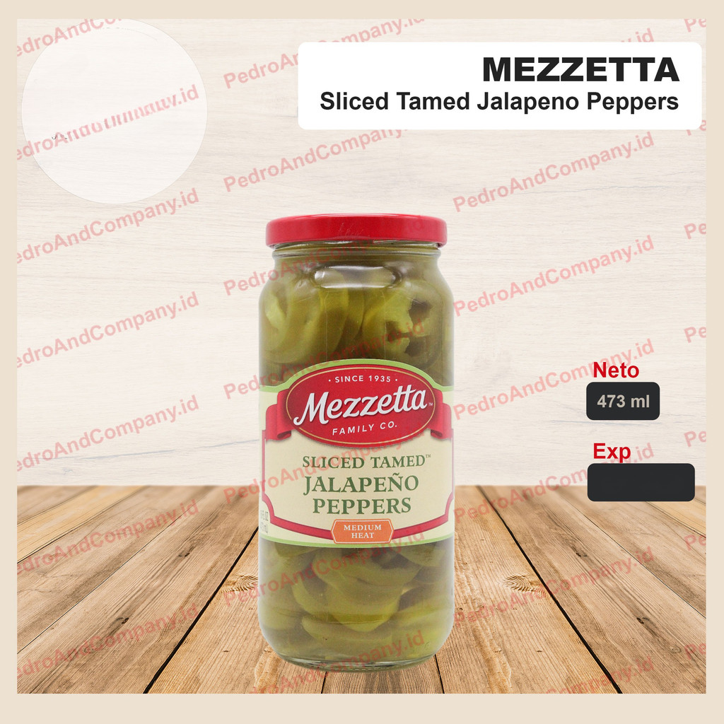 

Mezzetta sliced tamed jalapeno peppers 473 ml - medium heat