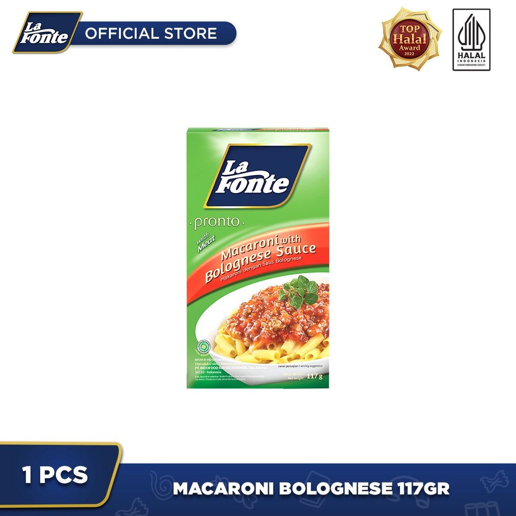 

La Fonte Macaroni Bolognese 117 Gr