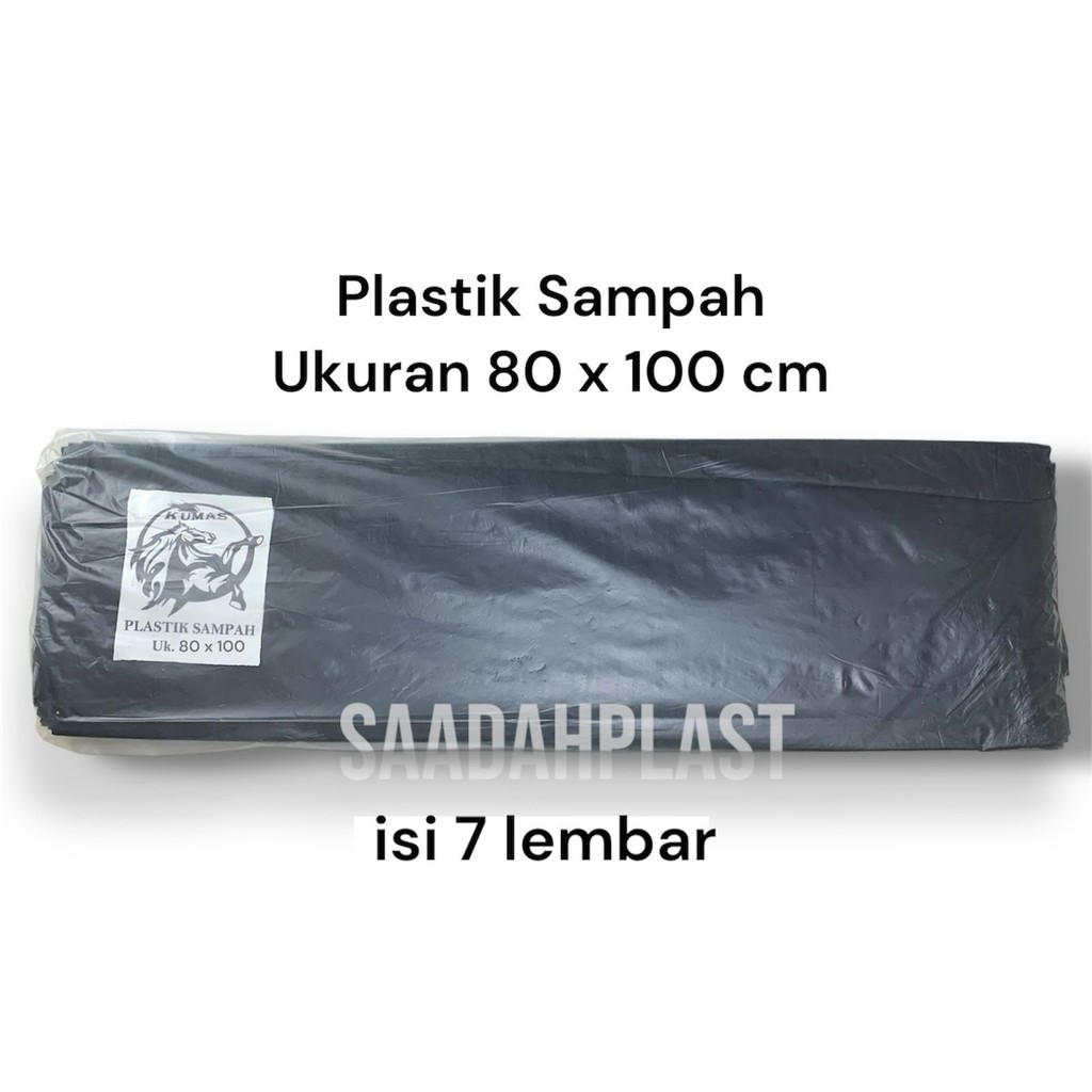 Kantong Plastik Sampah 80x100 - Trash Bag 80 x 100 Polybag