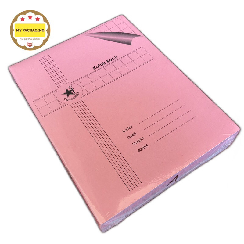 

Alat Tulis - Buku Tulis Mandarin / Matematika kotak besar sedang kecil 38 lembar Bintang Obor - 10 buku