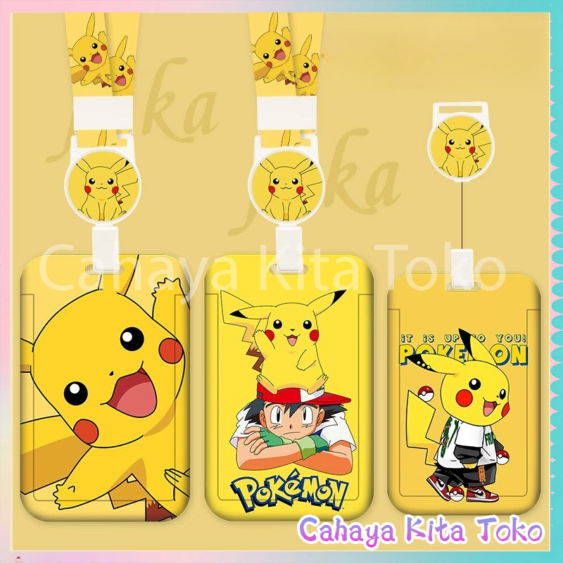 

【Diskon Lebaran】ID CARD HOLDER/SARUNG KARTU/pesanan Hadiah Khusus/SUPPORT HARGA GROSIR/Pikachu Kilat
