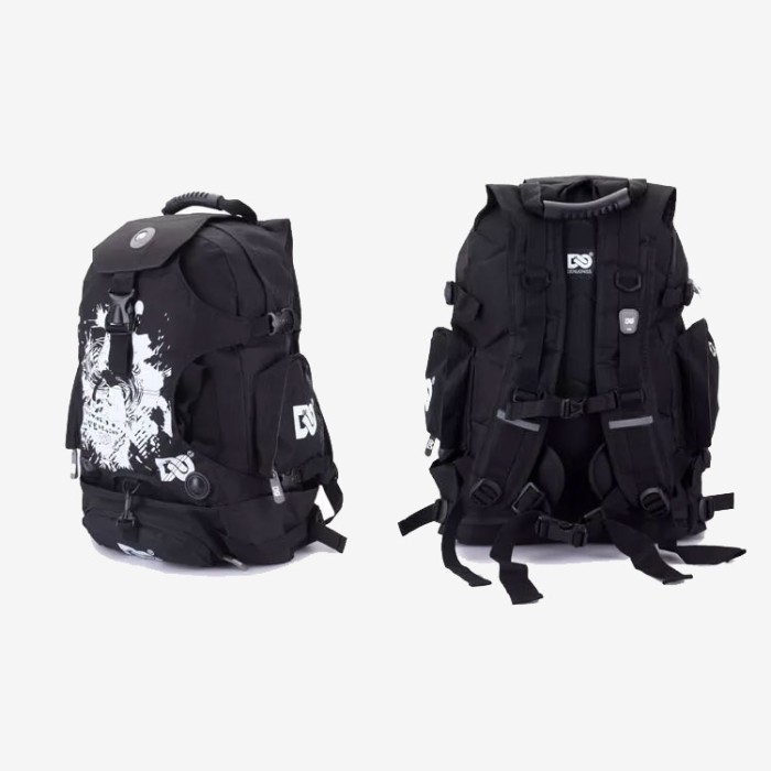 Terlaris - Tas inline skate Sepatu roda backpack Pro original denuoniss