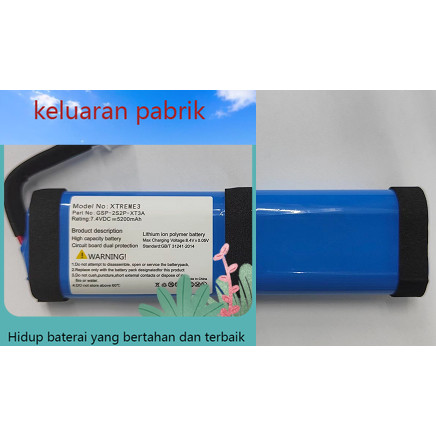 Sesuai untuk drum perang JBL Xtreme generasi ketiga GSP-2S2P-XT3A baterai baru brand