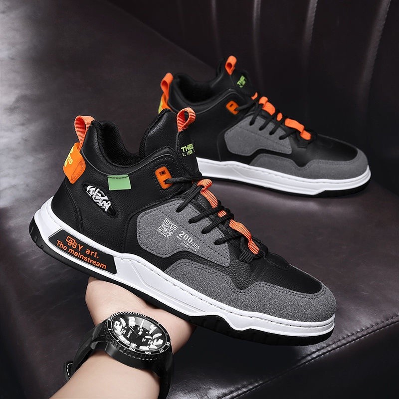 PANARYBODY H2052 Sepatu Pria Sneakers Sepatu Sneakers Pria Keren Modis Sepatu Cowok Sneakers OOTD Ha
