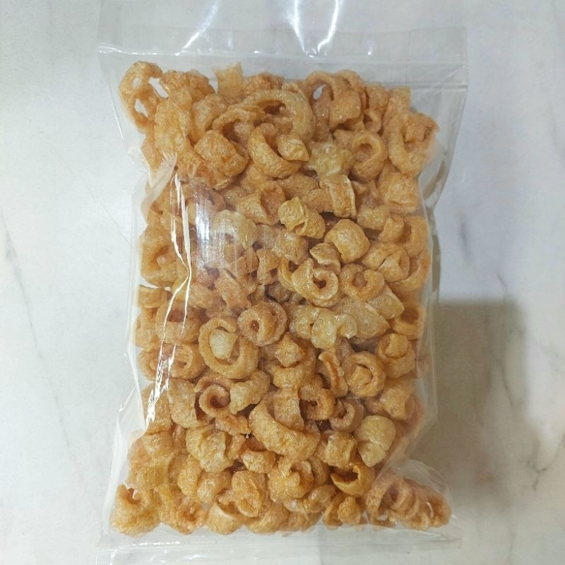 

Kerupuk Kulit Babi Spiral Twister 250 Gram