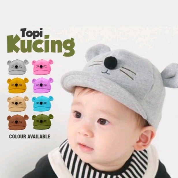 

Topi Anak Motif Kucing Bordir Fleece Nyaman _ HW