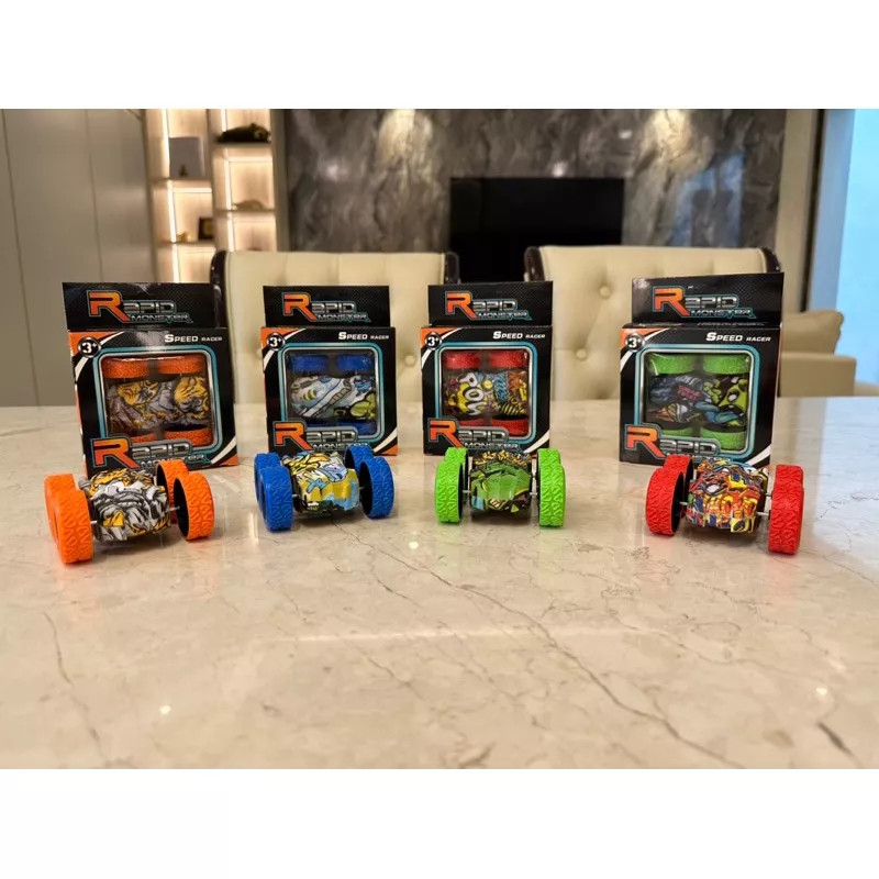 

_(BUBBLEWRAP) SNI MAINAN ANAK MOBIL JEEP MONSTER ZAP PULL BACK SPORTS CAR _ HW